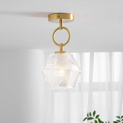 Elegant Brass Pendant Light Fixture