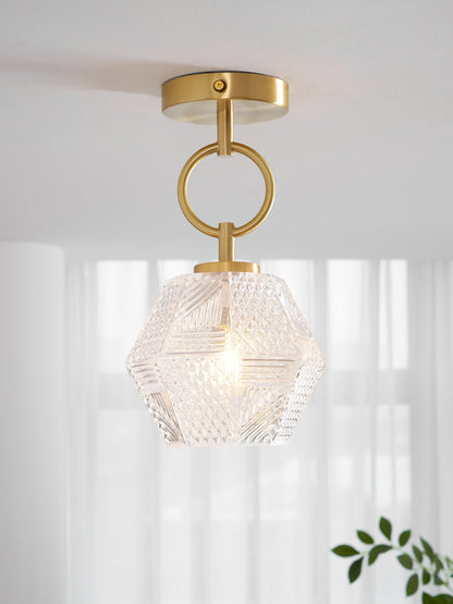 Elegant Brass Pendant Light Fixture