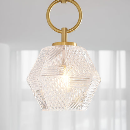 Elegant Brass Pendant Light Fixture