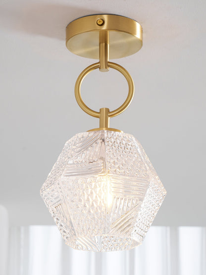 Elegant Brass Pendant Light Fixture