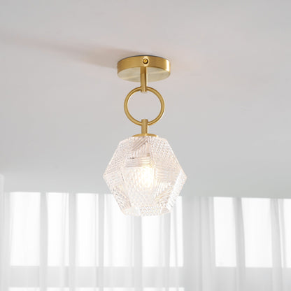 Elegant Brass Pendant Light Fixture