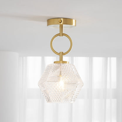 Elegant Brass Pendant Light Fixture