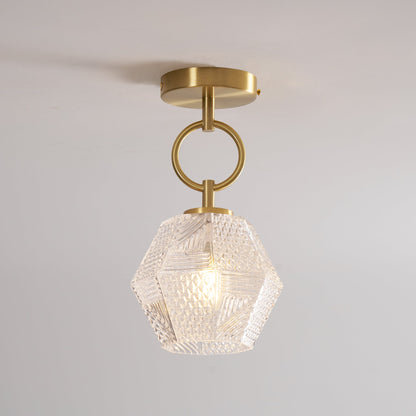 Elegant Brass Pendant Light Fixture