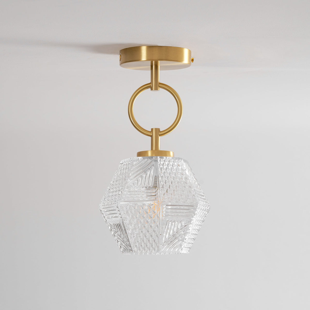 Elegant Brass Pendant Light Fixture