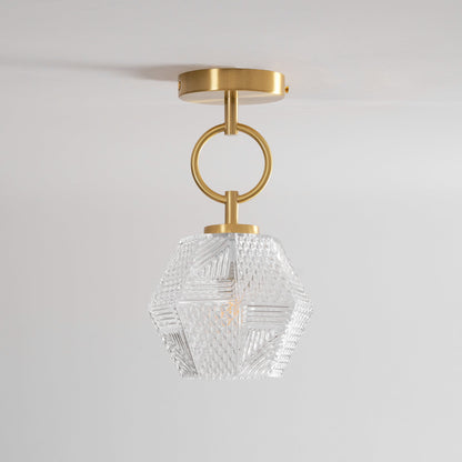 Elegant Brass Pendant Light Fixture