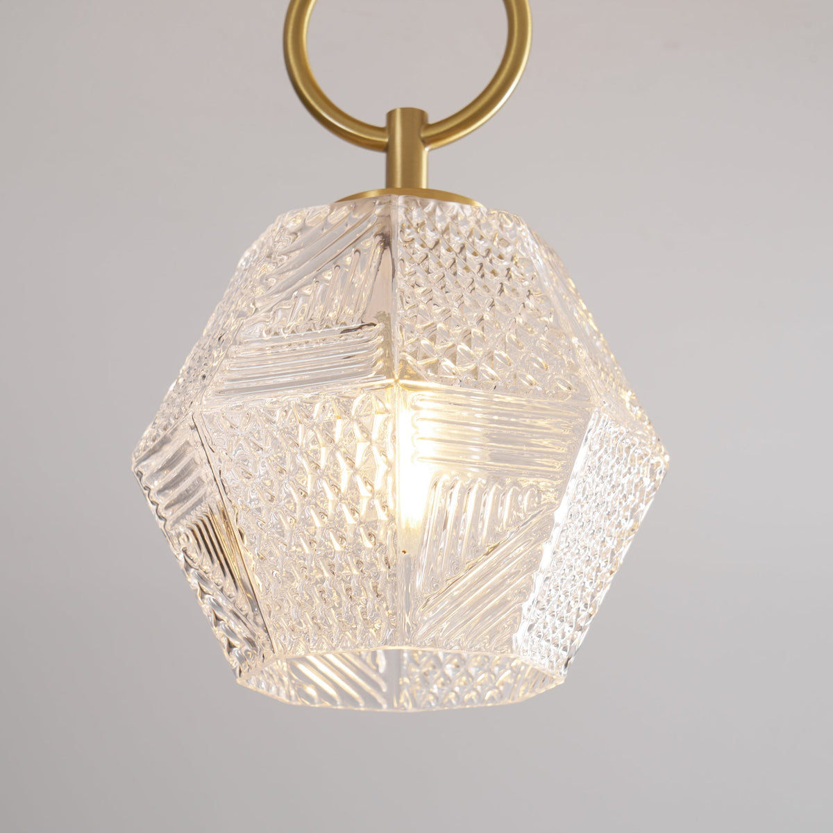 Elegant Brass Pendant Light Fixture