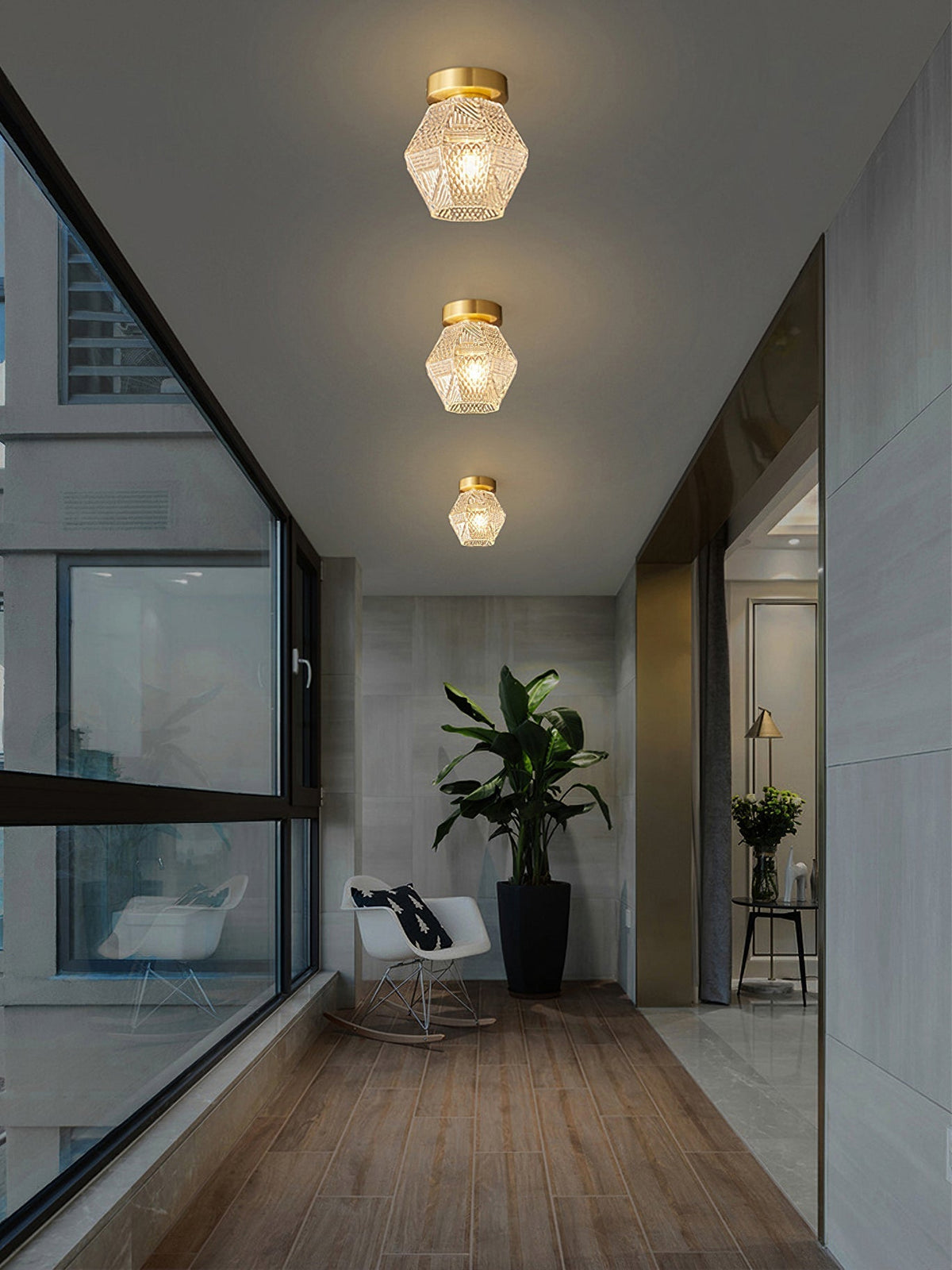 Elegant Brass Pendant Light Fixture