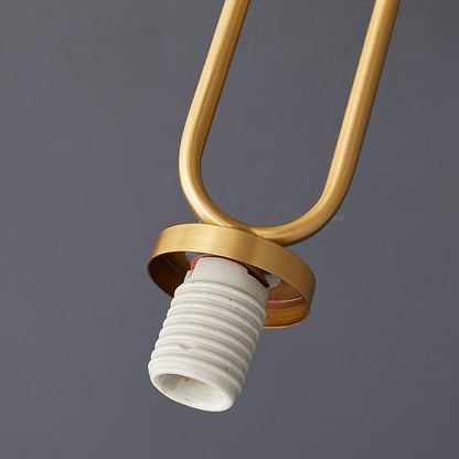 Elegant Brass Pendant Light Fixture
