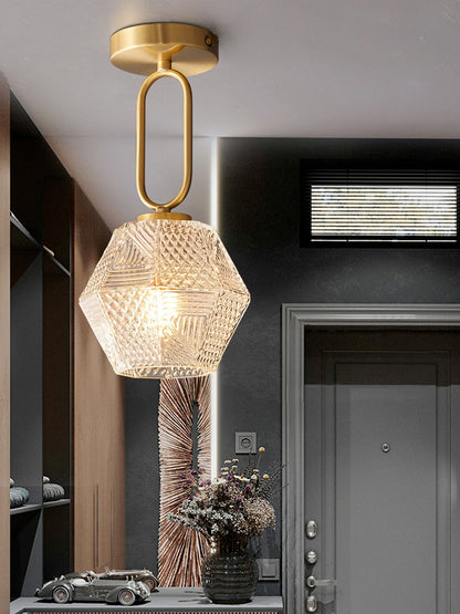 Elegant Brass Pendant Light Fixture