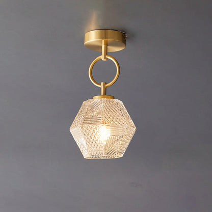 Elegant Brass Pendant Light Fixture