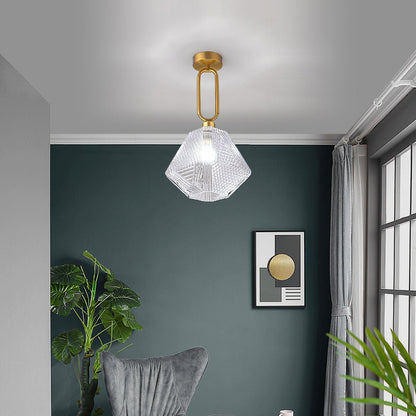 Elegant Brass Pendant Light Fixture