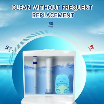 Powerful Auto Toilet Cleaner & Freshener Stone