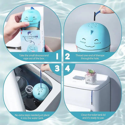 Powerful Auto Toilet Cleaner & Freshener Stone