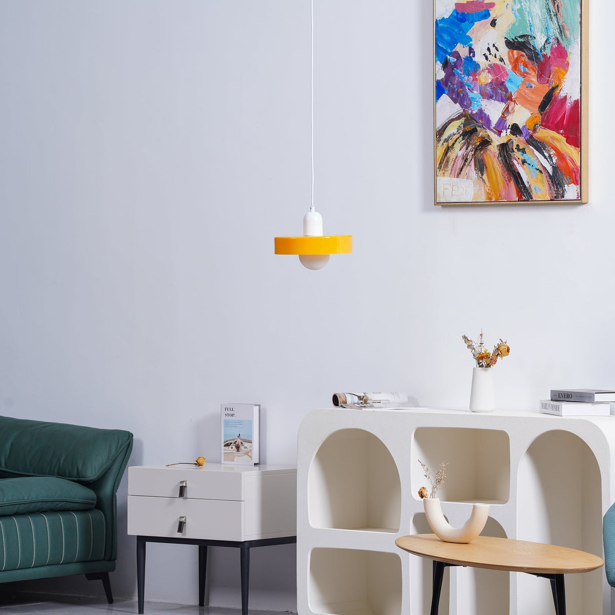 Elegant Glass LED Ceiling Light Fixture