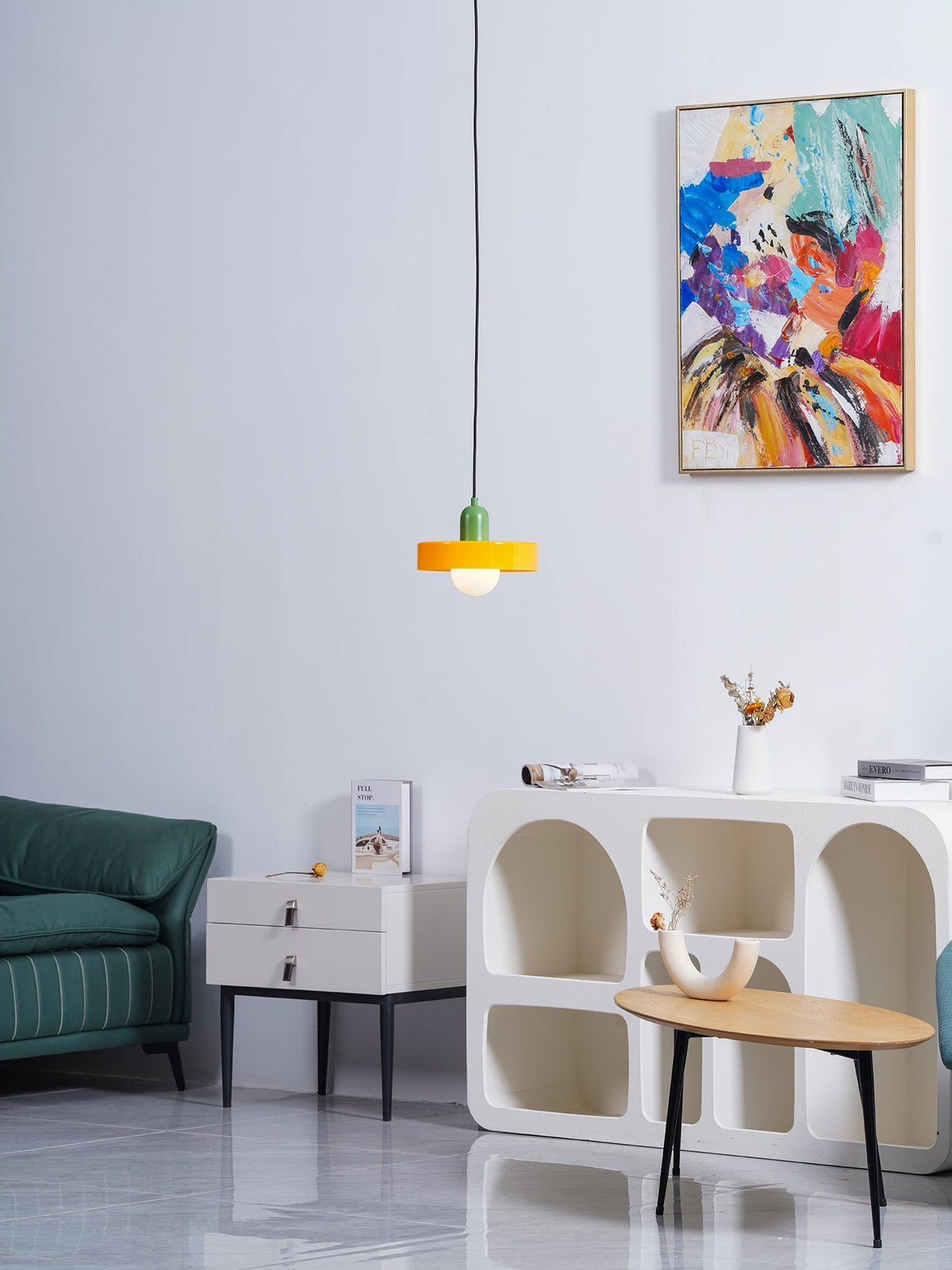 Elegant Glass LED Ceiling Light Fixture