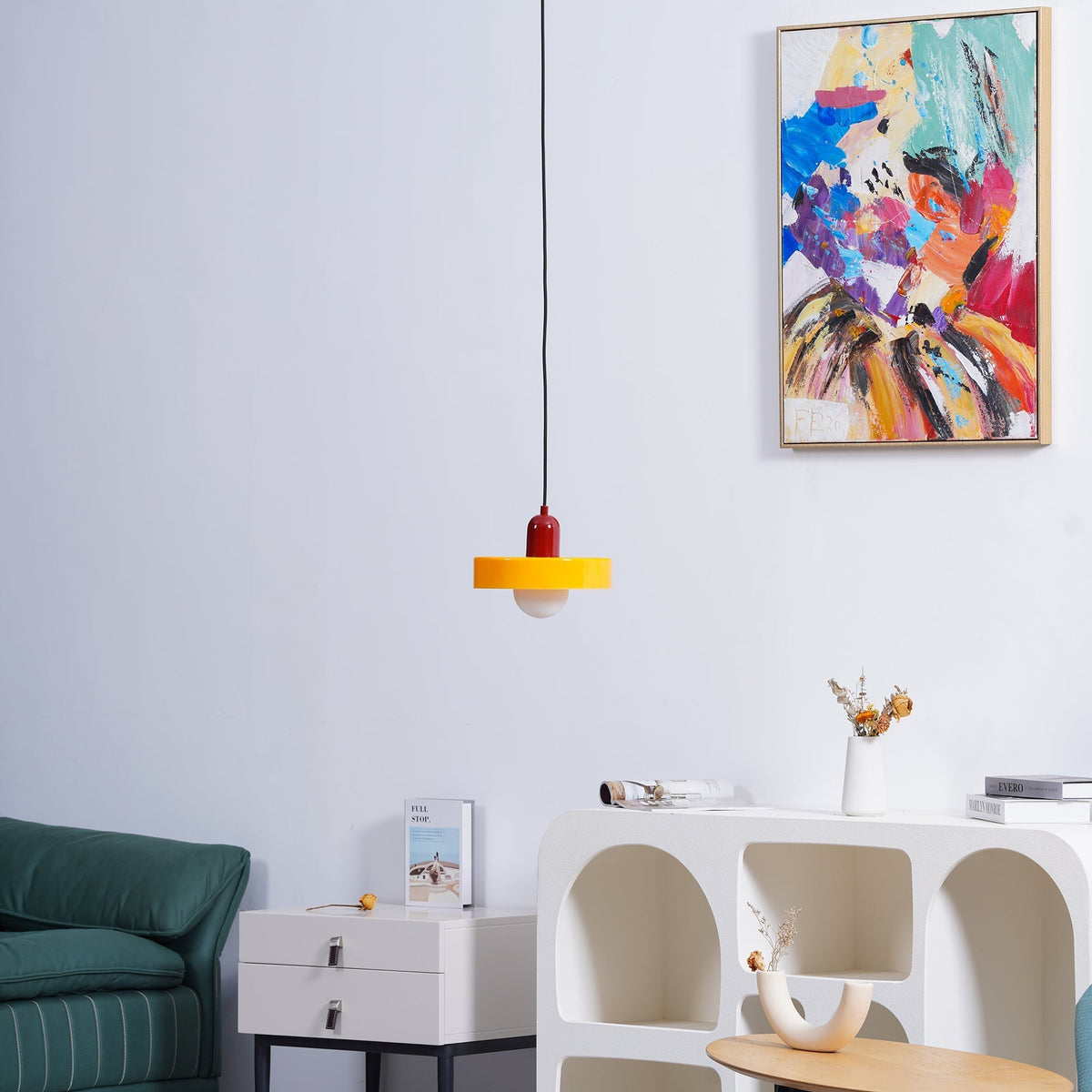 Elegant Glass LED Ceiling Light Fixture