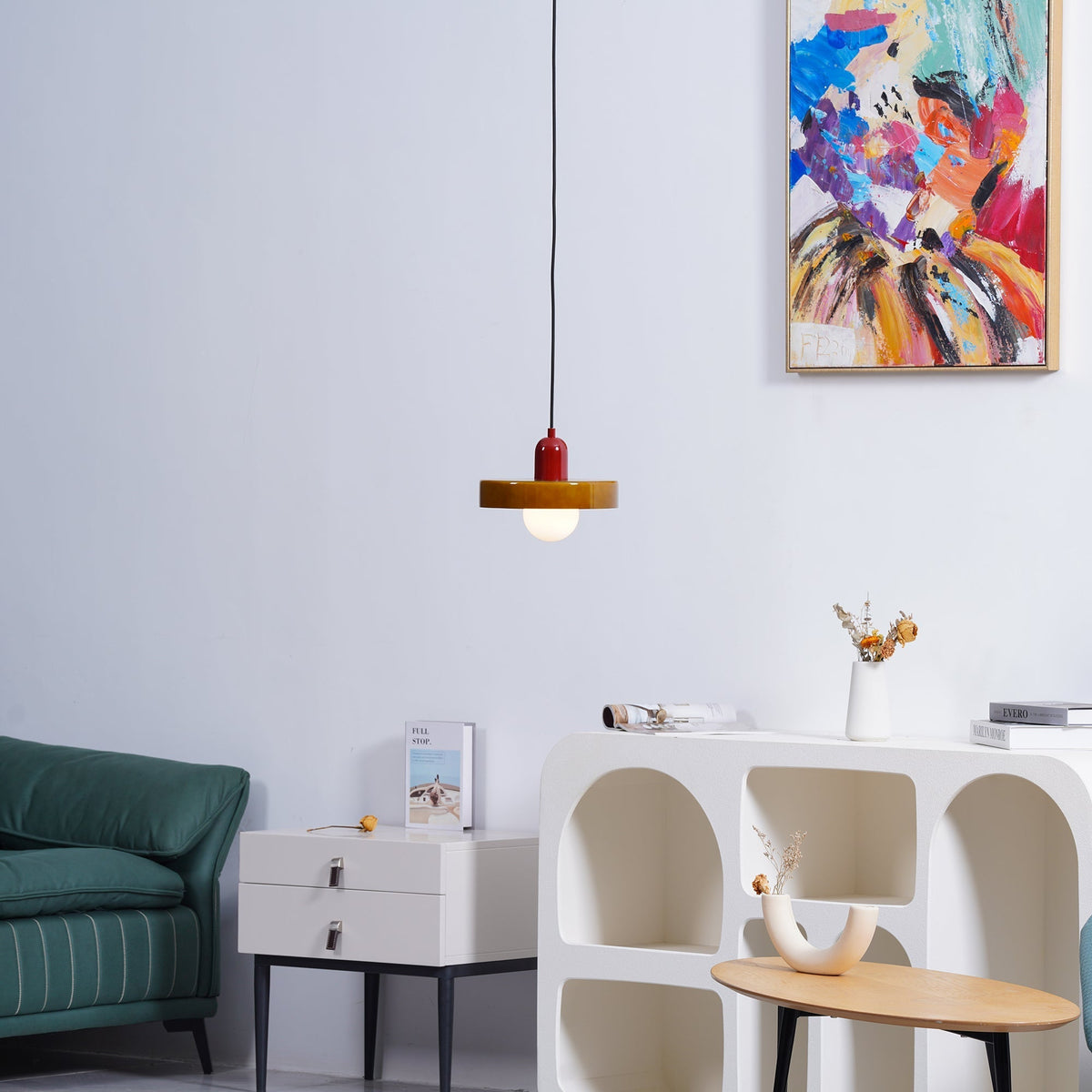 Elegant Glass LED Ceiling Light Fixture