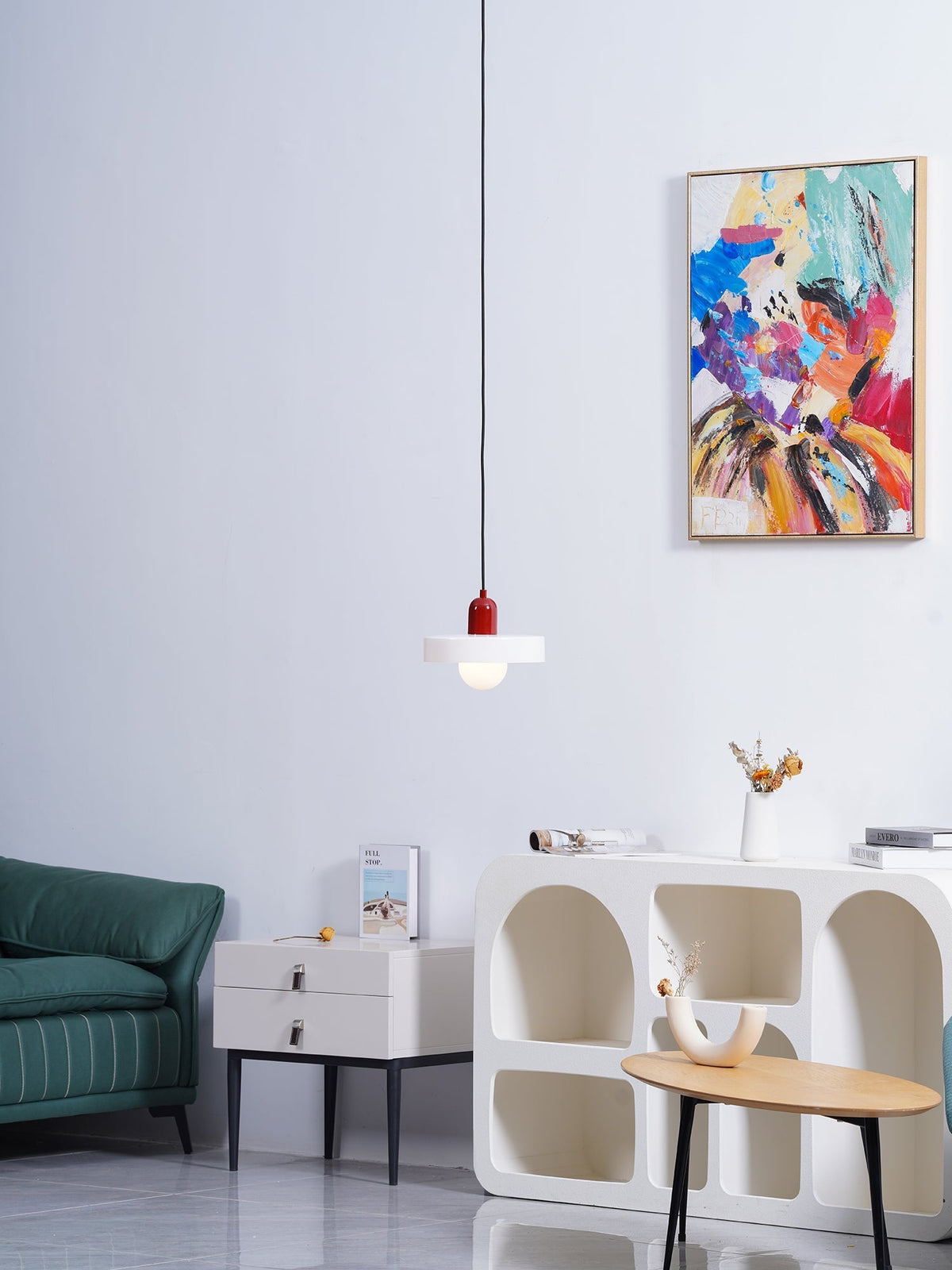 Elegant Glass LED Ceiling Light Fixture