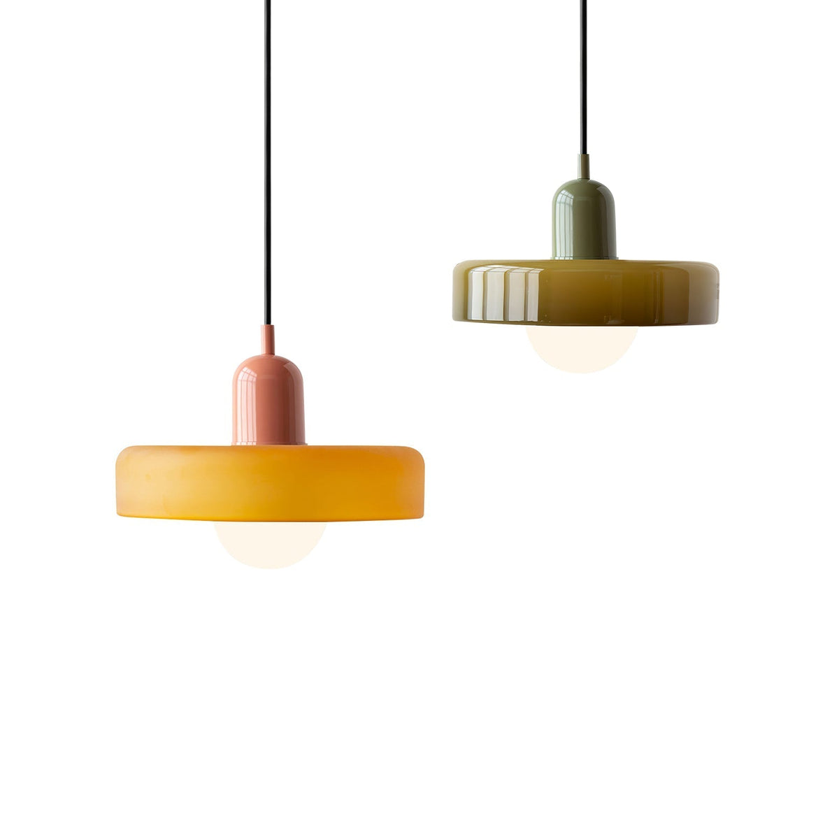 Elegant Glass LED Ceiling Light Fixture