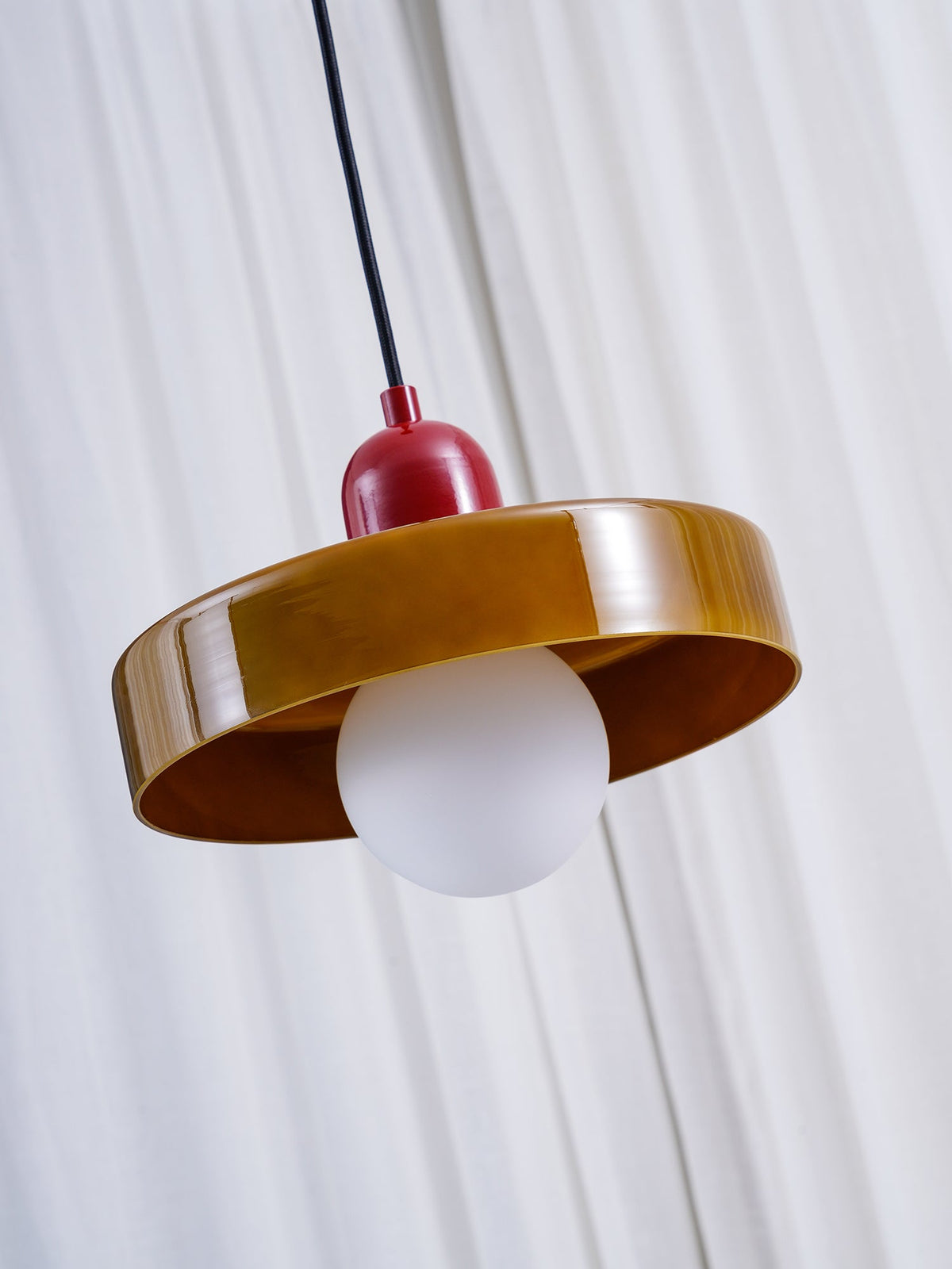 Elegant Glass LED Ceiling Light Fixture