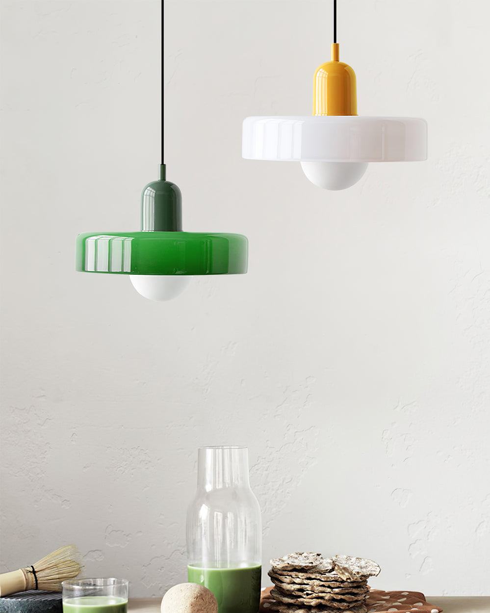 Elegant Glass LED Ceiling Light Fixture
