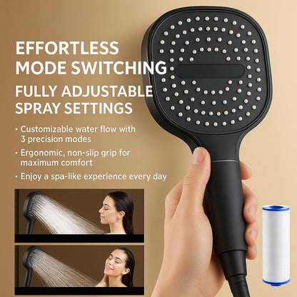 Powerful Shower Head with Advanced Filtration System