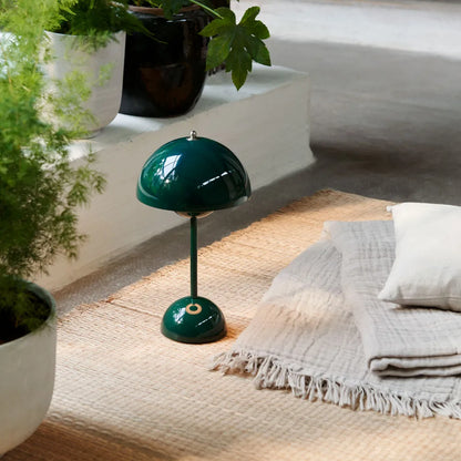 Soft Glow LED Table Lamp with Adjustable Mushroom Style