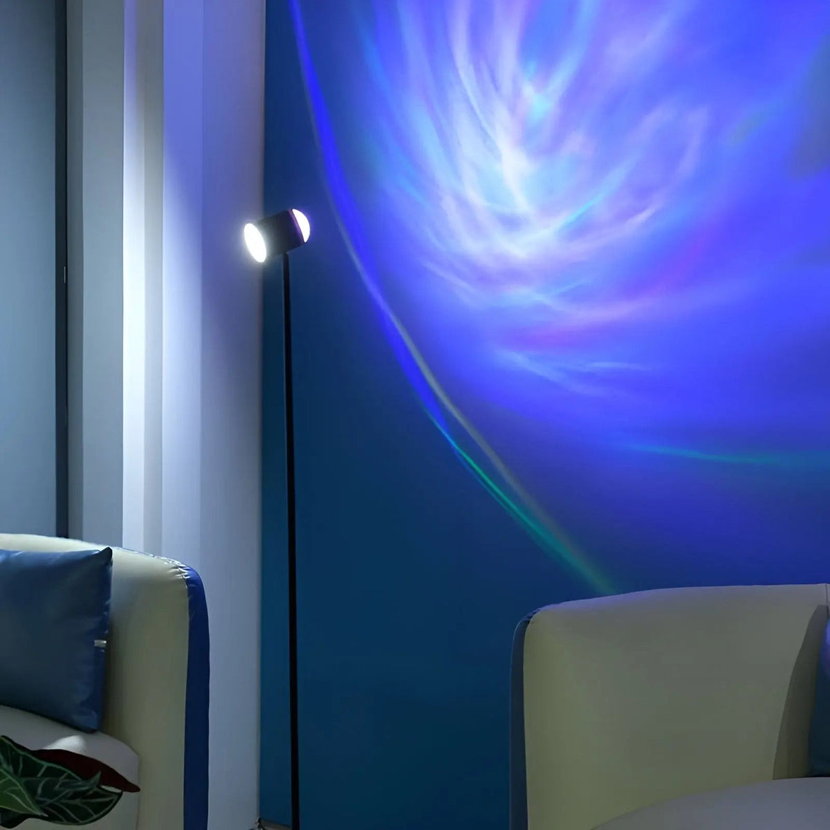 Colorful LED Table Lamp with USB Port