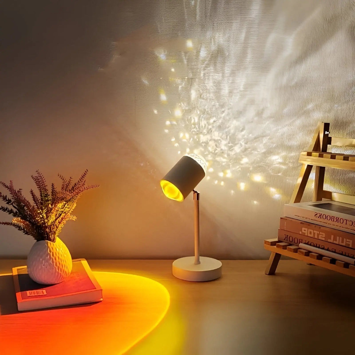 Colorful LED Table Lamp with USB Port - Cofik