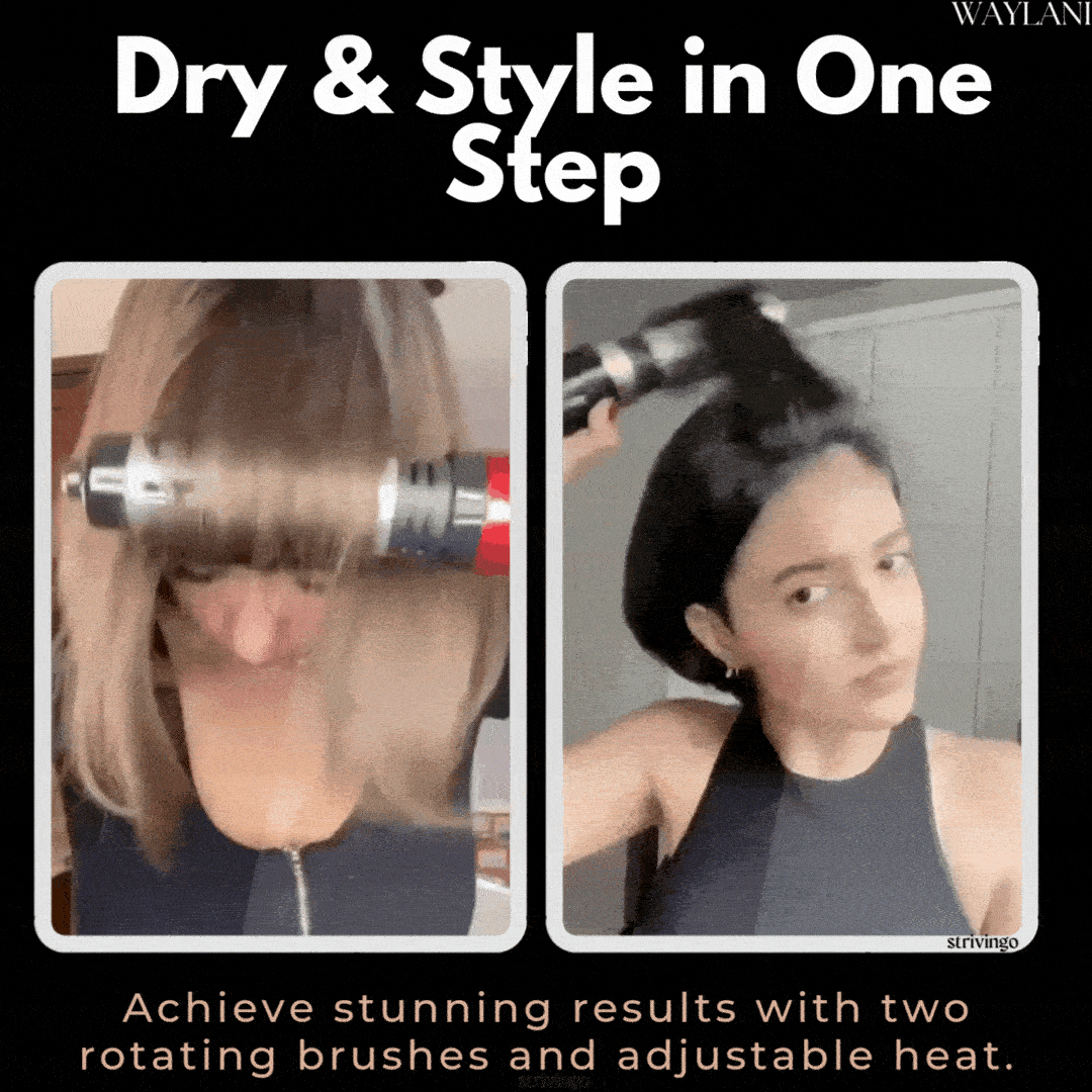 Easy Curl 3-in-1 Hair Dryer and Styler - Cofik