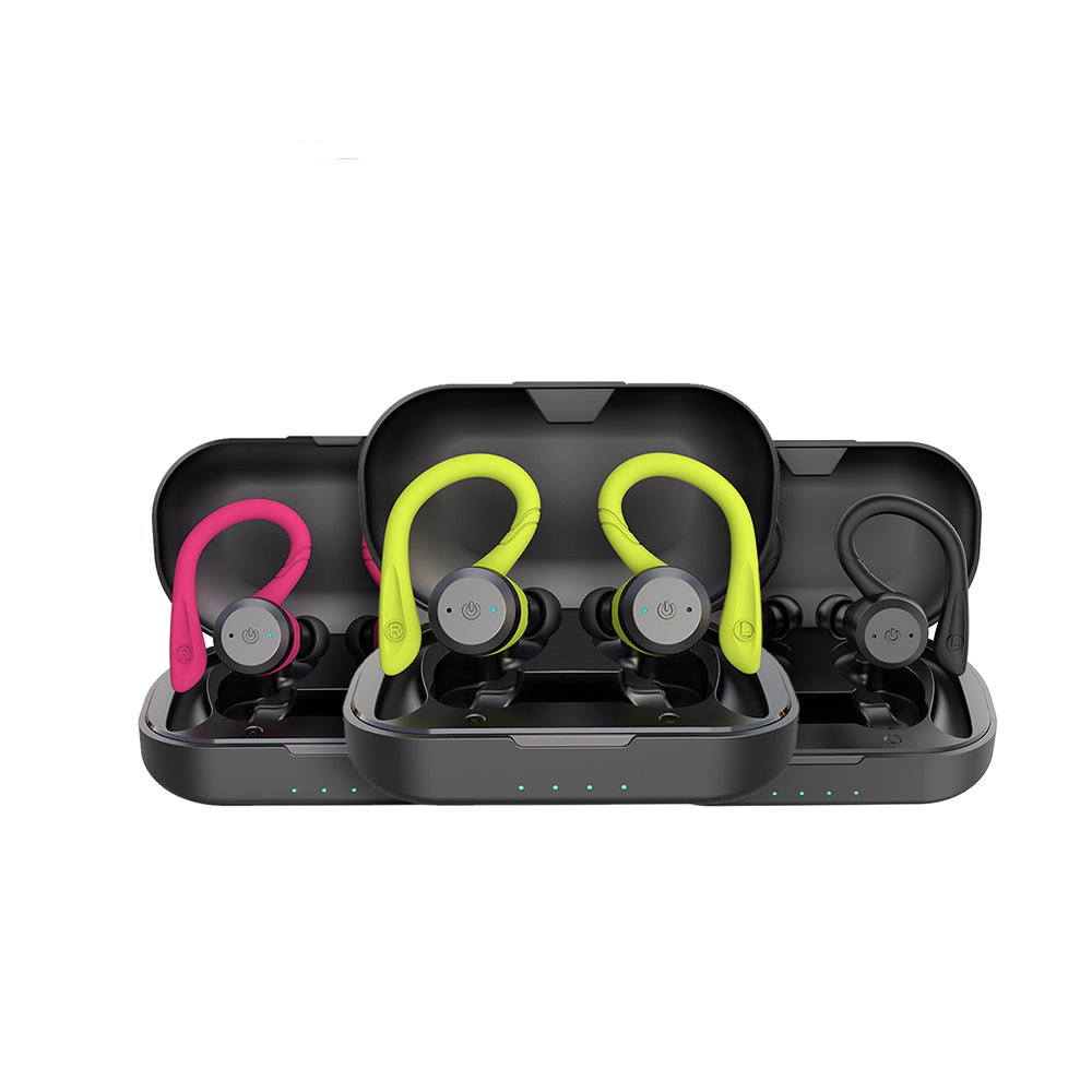Waterproof Wireless Sports Earbuds with Long Battery Life
