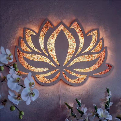 Serenene Floral Table Lamp - Cofik