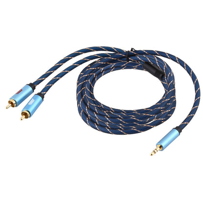 Premium 3.5mm to 2 RCA Gold Audio Cable 5m