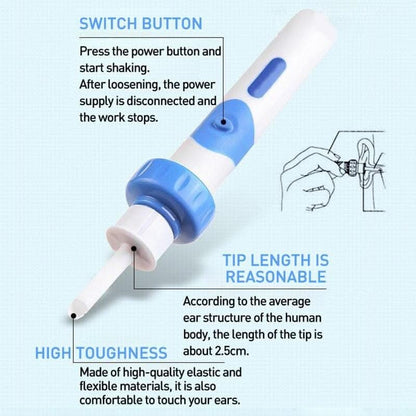 Safe Ear Wax Removal Tool with Soft Suction