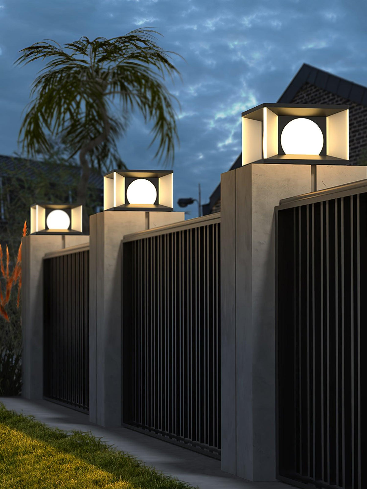 Stylish Garden Post Lamp