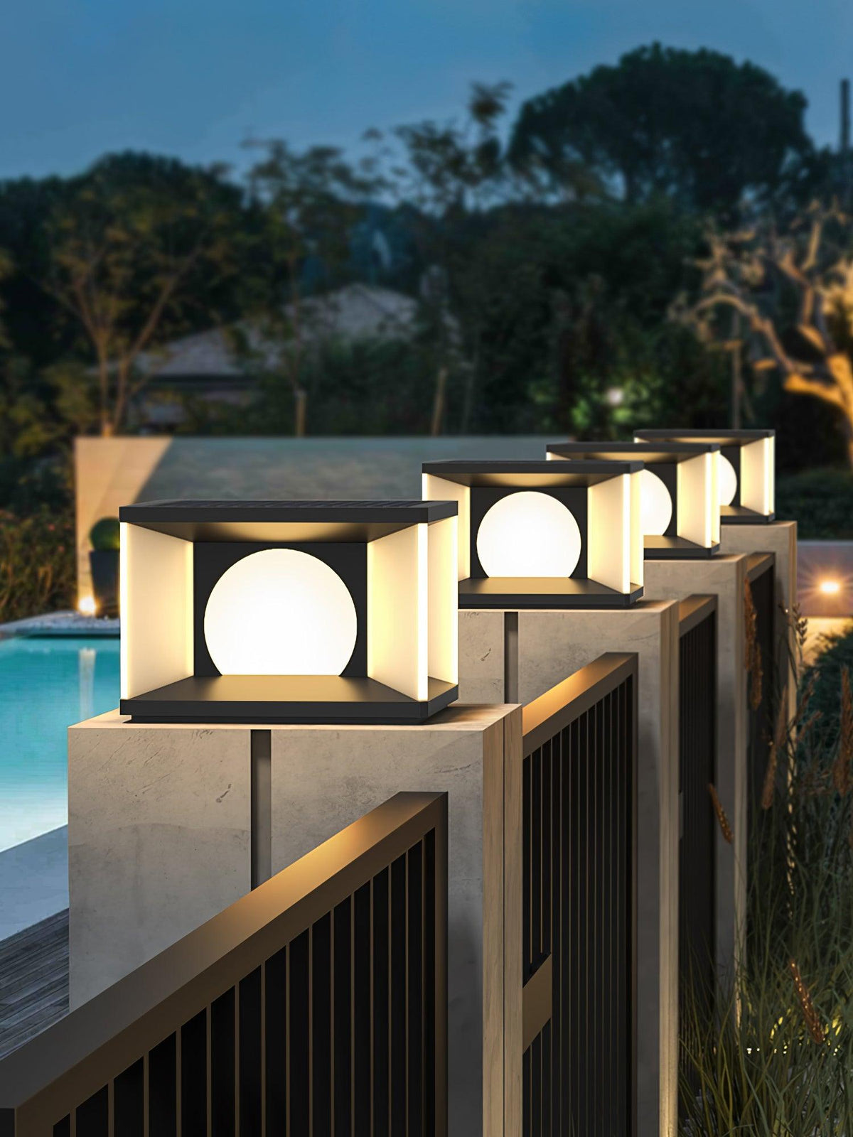 Stylish Garden Post Lamp