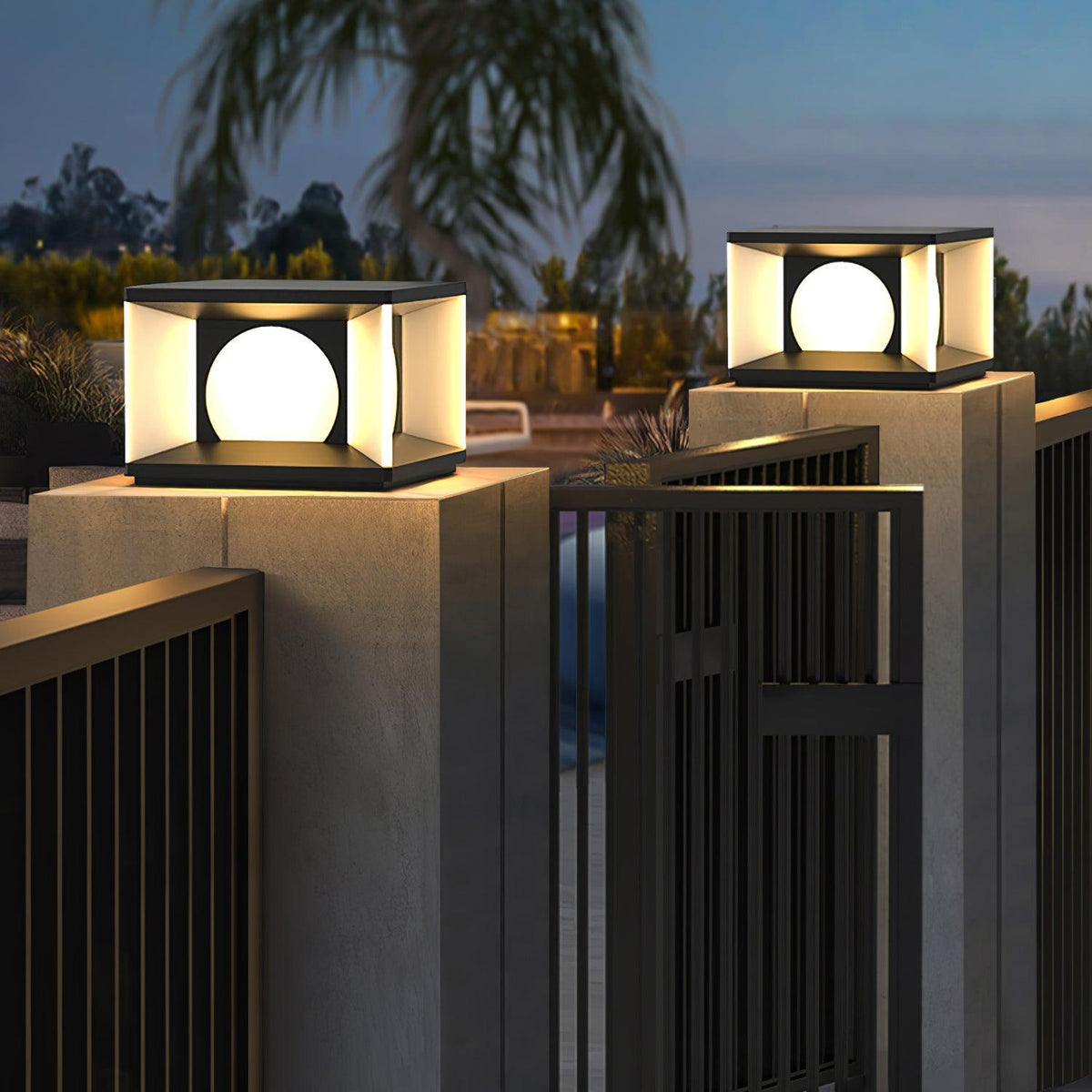 Stylish Garden Post Lamp