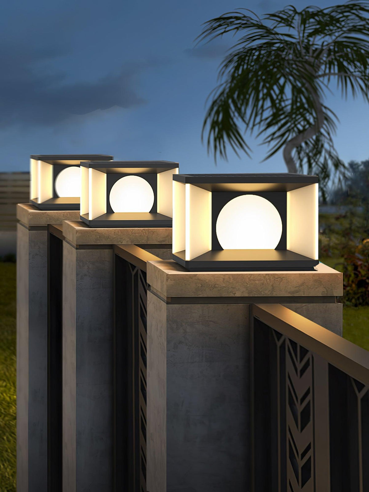 Stylish Garden Post Lamp