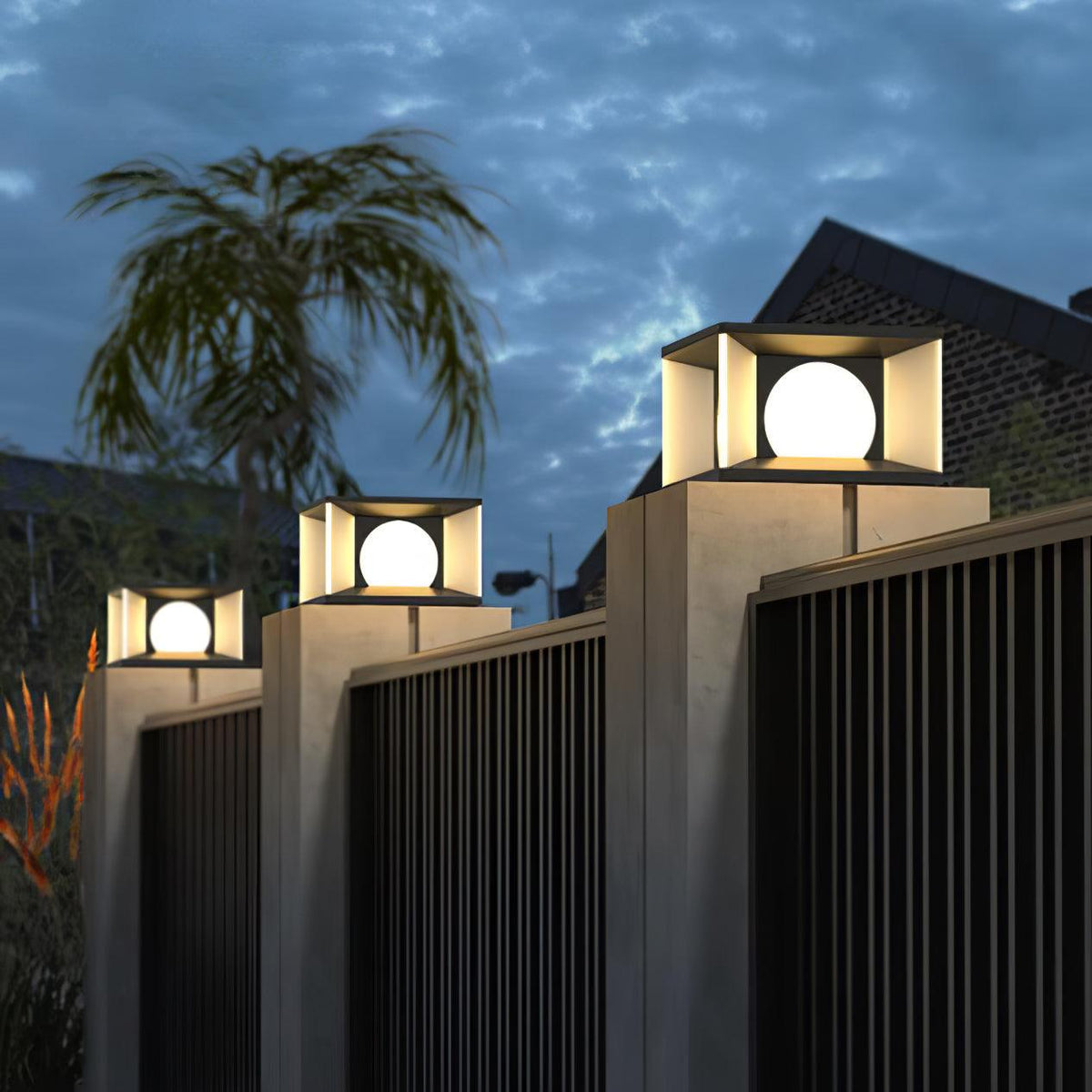Stylish Garden Post Lamp
