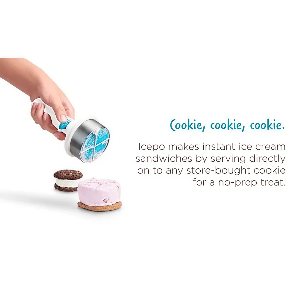 Easy Grip Stainless Steel Ice Cream Scooper