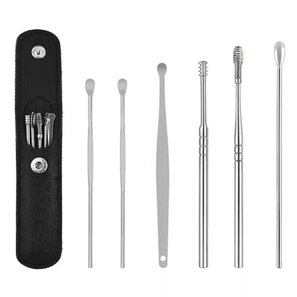 Premium Metal Ear Cleaner Kit - Safe & Gentle Care