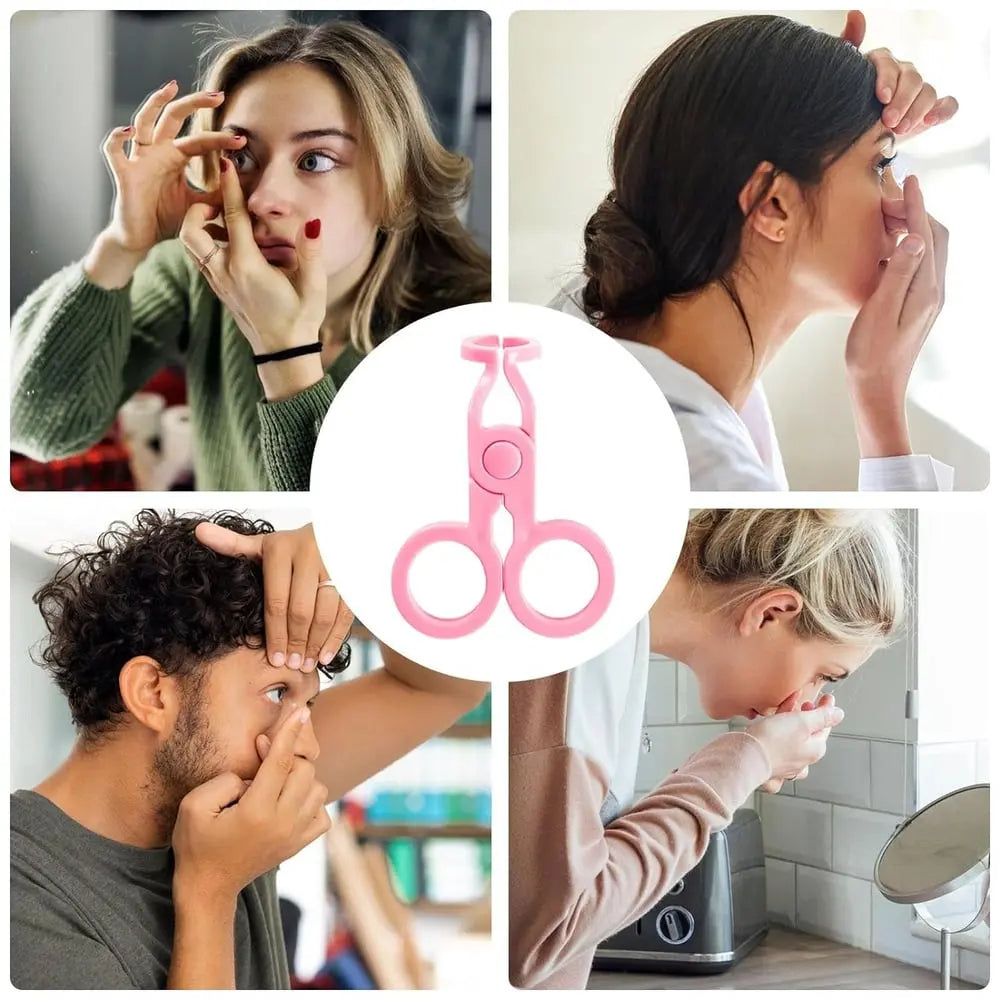 Easy Contact Lens Insertion Tool with Lid Opener