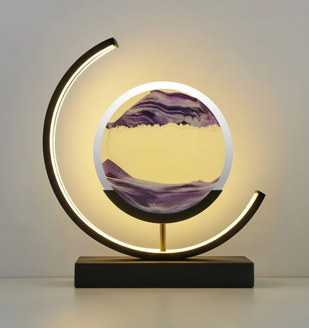 Calming Glass Table Lamp - Cofik