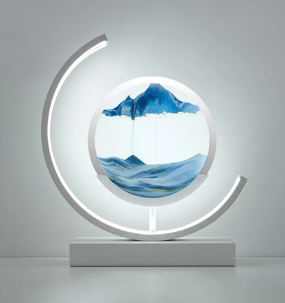 Calming Glass Table Lamp