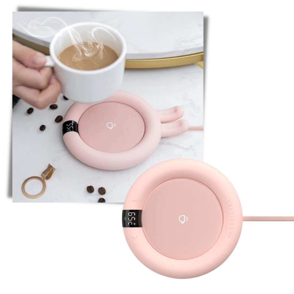 Heated Coffee Cup Warmer Pad