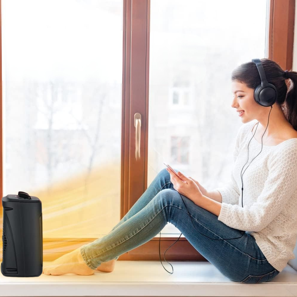 Compact Electric Ceramic Room Heater