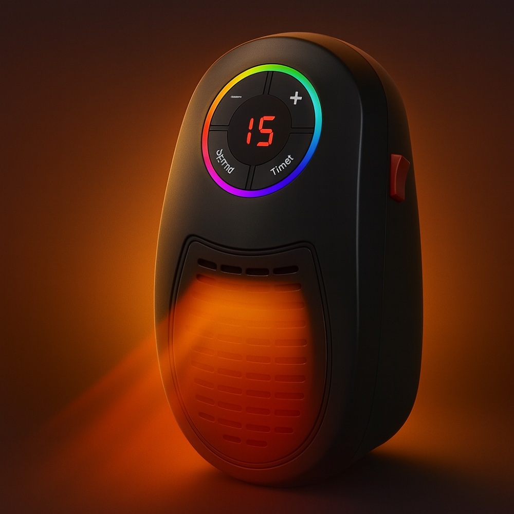 Compact Space Electric Heater with Thermostat Control - Cofik