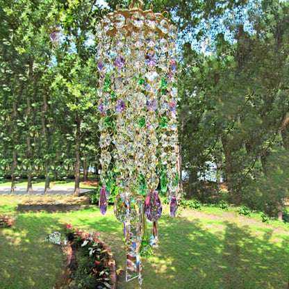 Soothing Crystal Outdoor Wind Chime