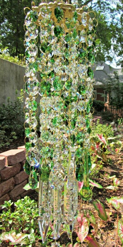 Soothing Crystal Outdoor Wind Chime