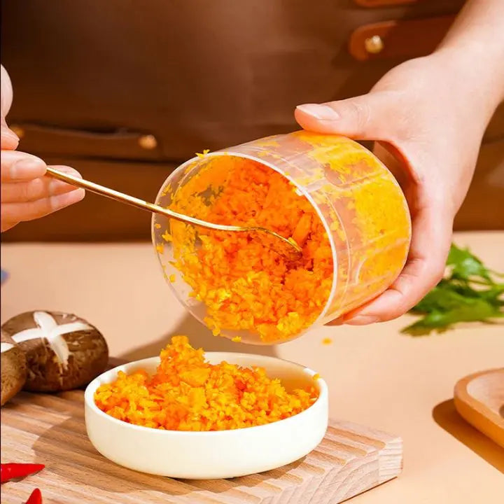 Compact Electric Food Slicer - USB Powered & Easy Use